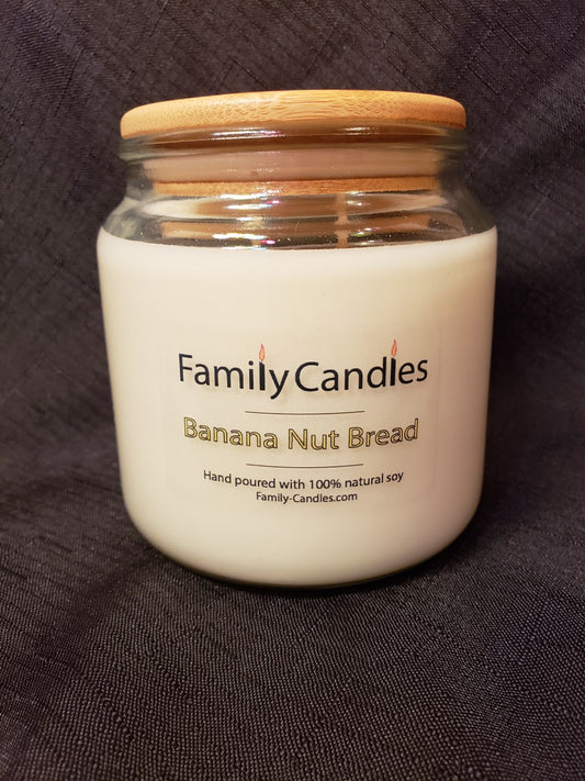 Banana Nut Bread 16oz Soy Candle