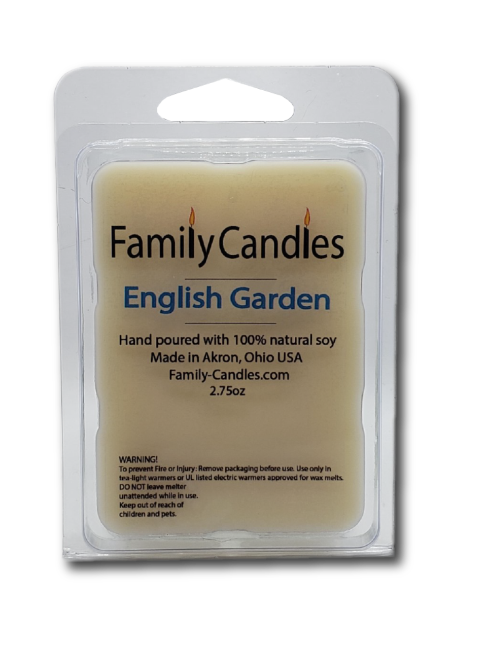 English Garden 2.75oz Wax Melt
