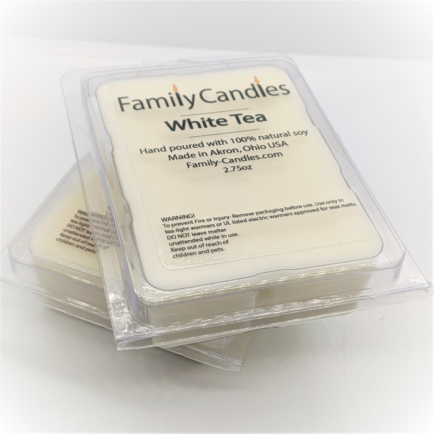 White Tea 2.75oz Wax Melt