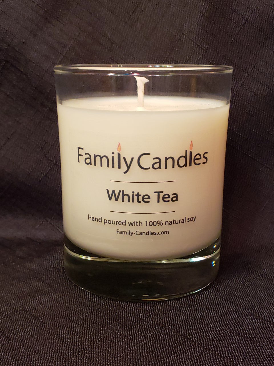 Libra Zodiac Candle - Bergamot, Jasmine, White Tea - 8 oz. Soy Wax Candle -  Favani Candles