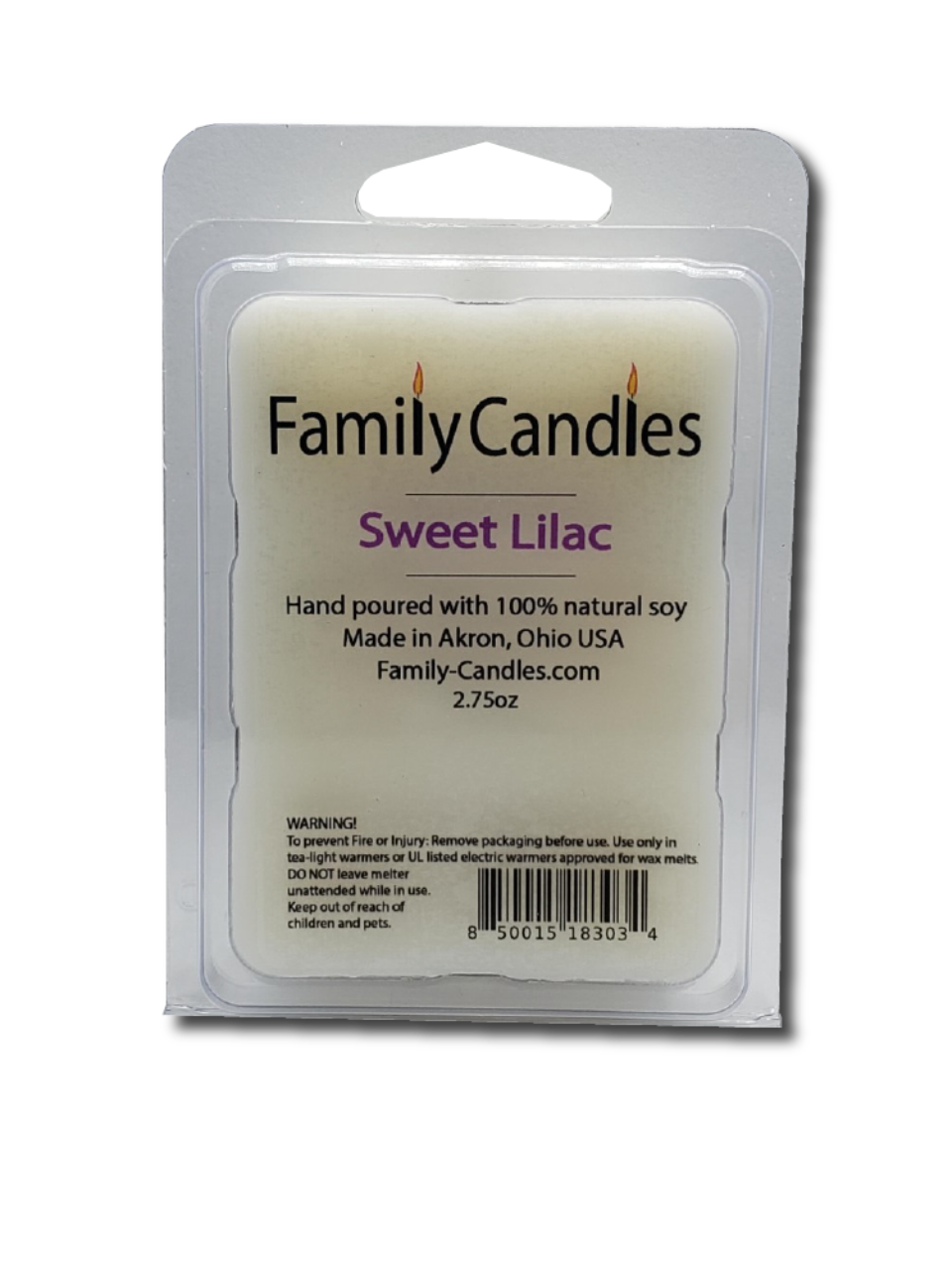 Sweet Lilac 2.75oz Wax Melt