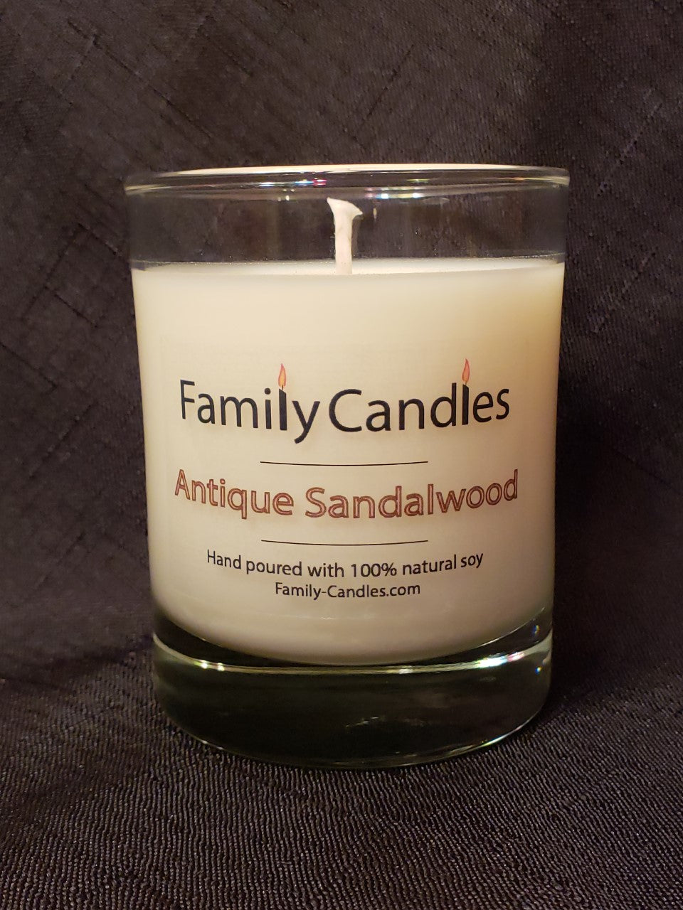 Antique Sandalwood 8oz Soy Candle