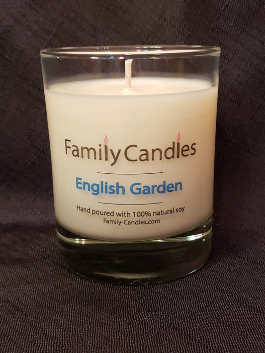 English Garden 8oz Soy Candle
