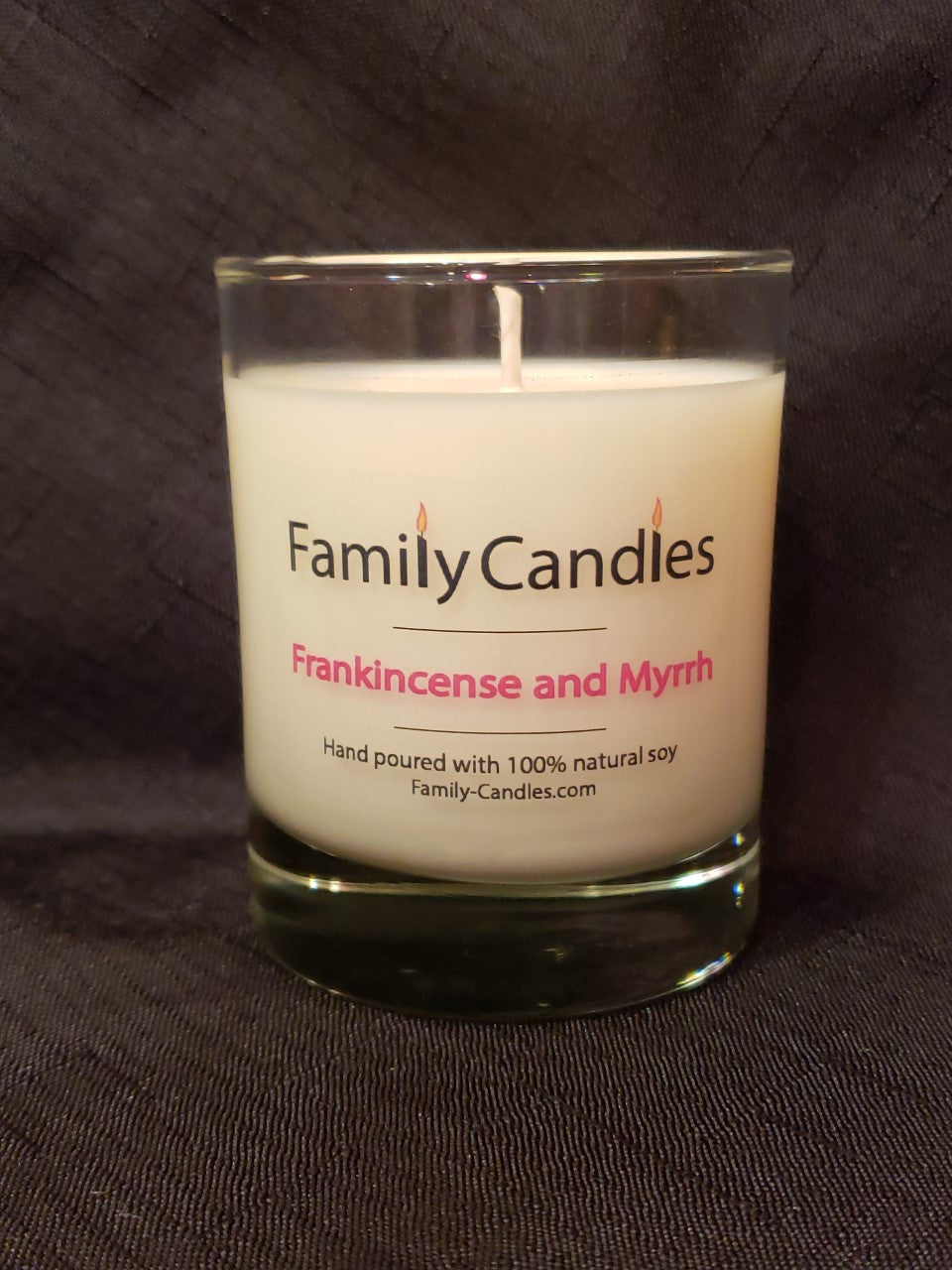 Frankincense and Myrrh 8oz Soy Candle