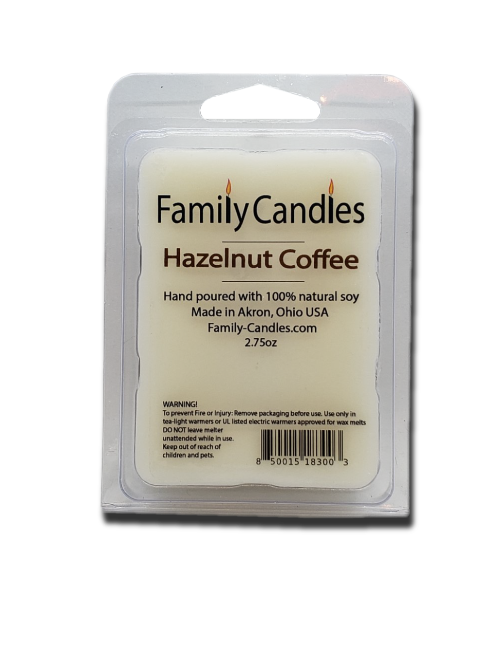 Hazelnut Coffee 2.75oz Wax Melt