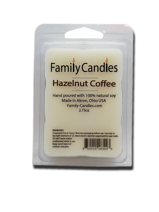 Hazelnut Coffee 2.75oz Wax Melt