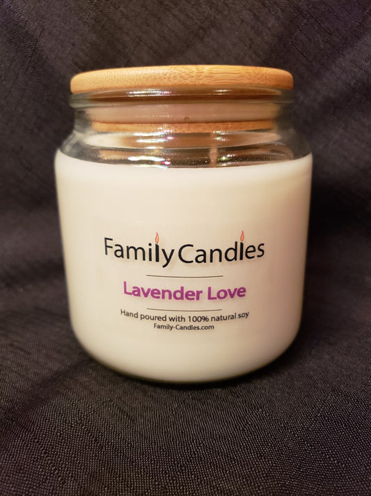Lavender Love 16oz Soy Candle