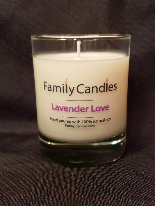Lavender Love 8oz Soy Candle