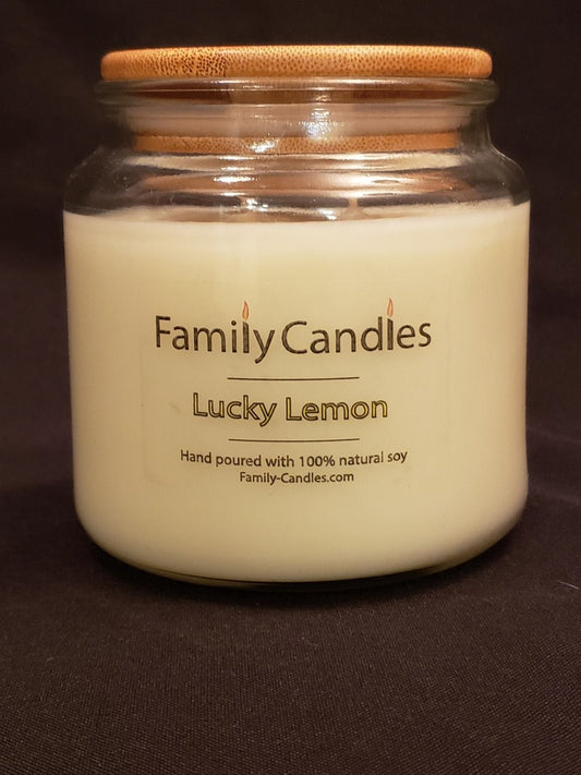 Lucky Lemon 16oz Soy Candle