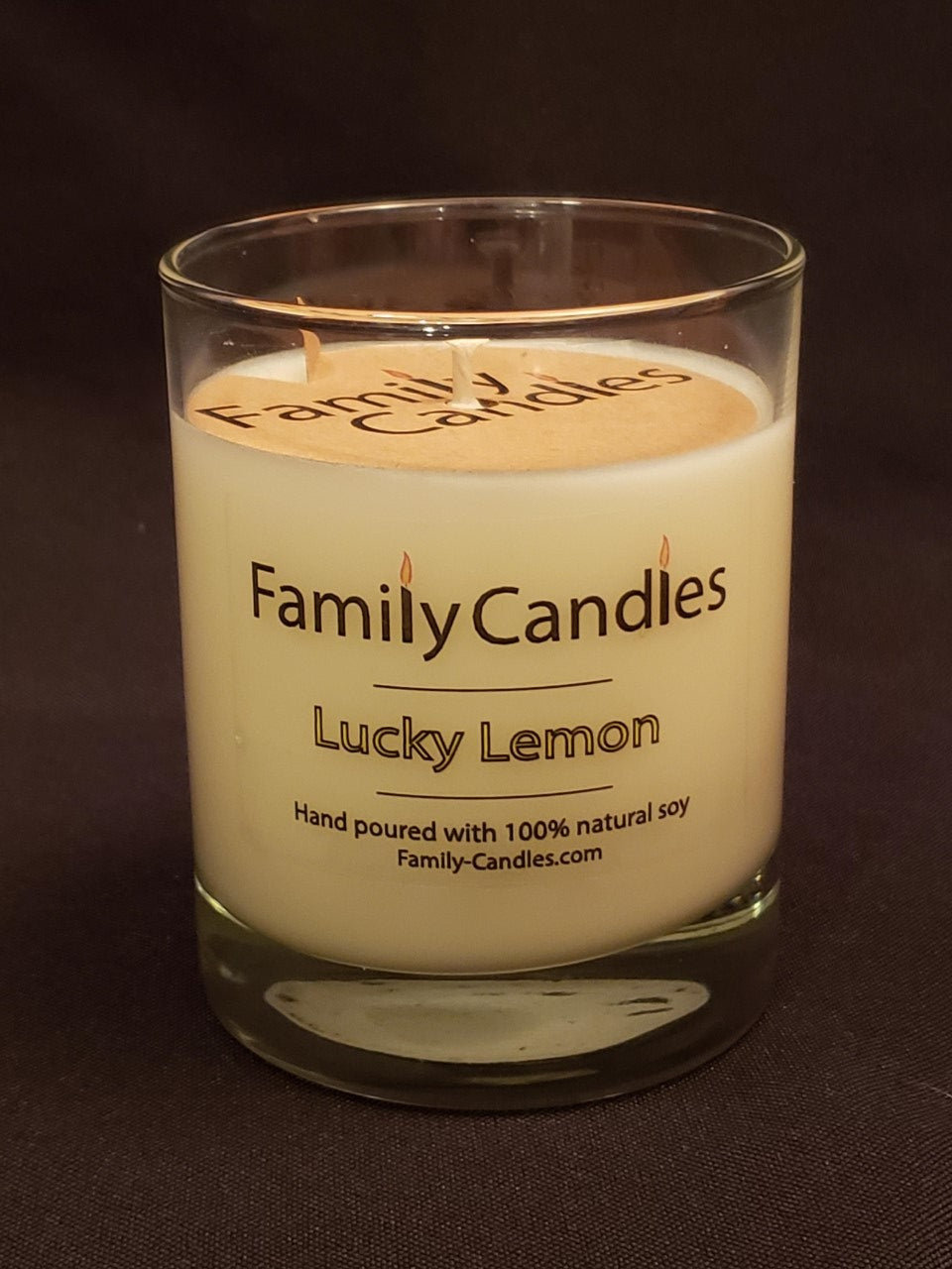 Lucky Lemon 8oz Soy Candle