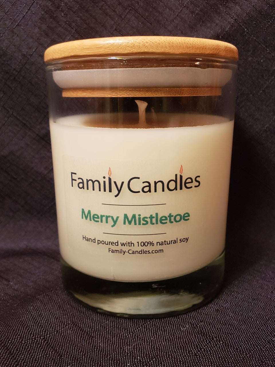 Merry Mistletoe 12oz Soy Candle