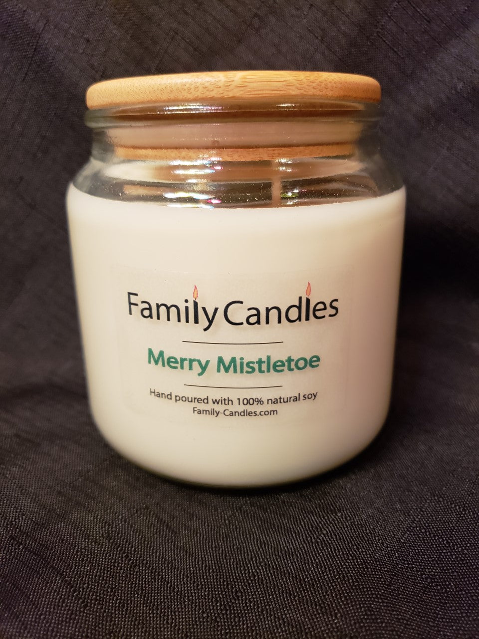 Merry Mistletoe 16oz Soy Candle