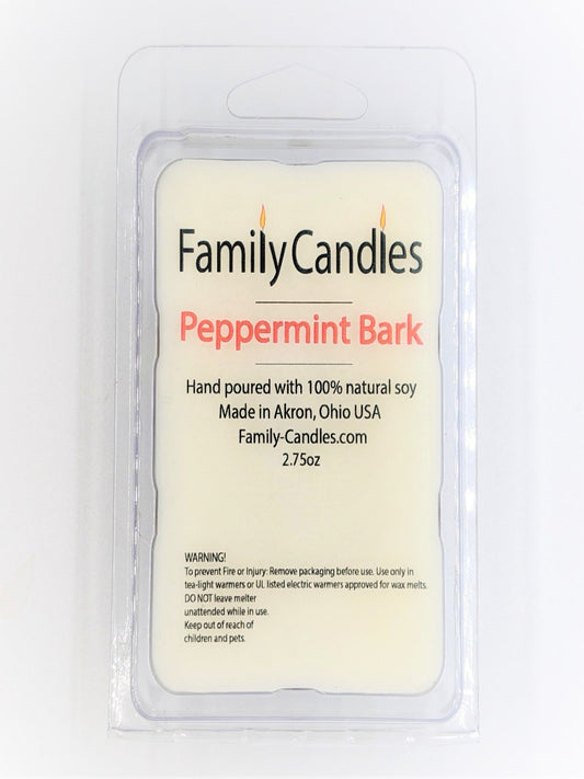 Peppermint Bark 2.75oz Wax Melt