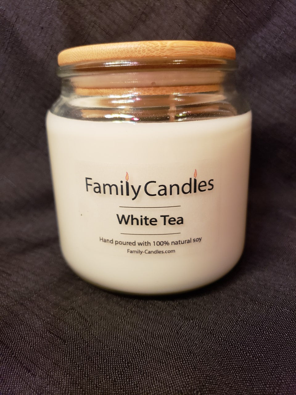 White Tea 16oz Soy Candle